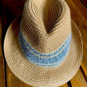 Gymboree Kids Straw Fedora Hat